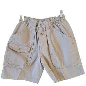 Vintage Ocean Pacific OP 90s Men's S Shorts Green Cargo Patina Skater Surfer